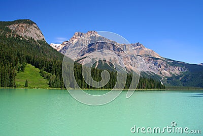 Emerald lake, canada Stock Photo