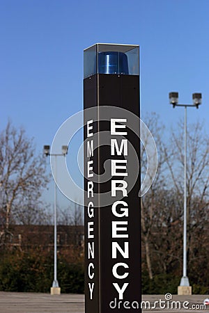 Emergency Beacon Stock Photo