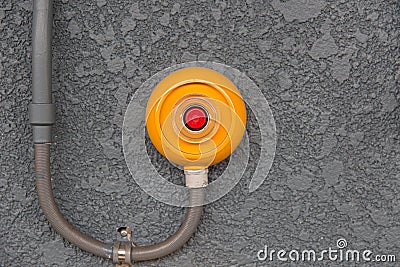 Emergency fire alarm pendant alarms or panic buttons Stock Photo