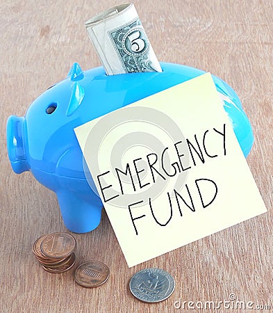 Emergency Fund Stock Photo