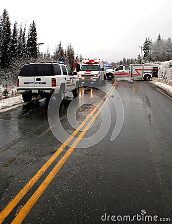 Emergency response team Stock Photo