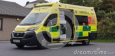 Emergency services ambulance Editorial Stock Photo