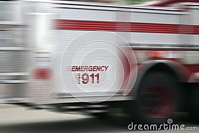 Emergency vehicle Stock Photo