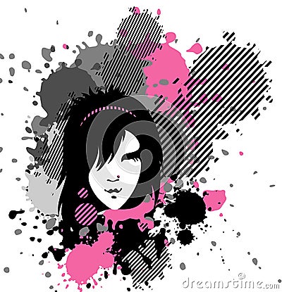 Emo Vector Illustration