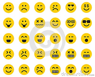 Emojis Vector Illustration