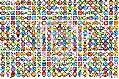 Emoticons emotion Icon Vectors Vector Illustration