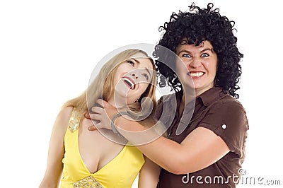 Emotional couple Stock Photo