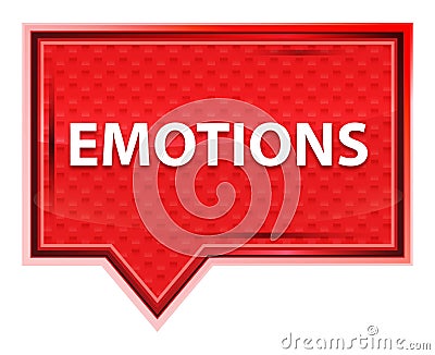 Emotions misty rose pink banner button Stock Photo