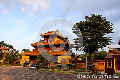 Emperors village , Hue main house Stock Photo