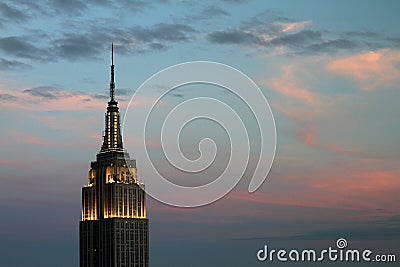 Empire at Dusk Editorial Stock Photo