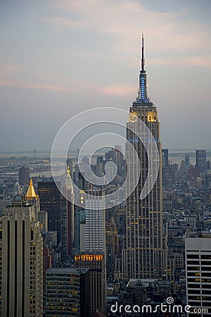 The Empire State Building Editorial Stock Photo