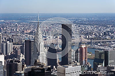 The Crysler Building Manhattan New York City Editorial Stock Photo