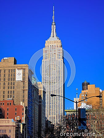 Empire State Building, Manhattan, New York City Editorial Stock Photo