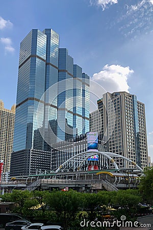 Empire tower at Sathorn intersection Editorial Stock Photo