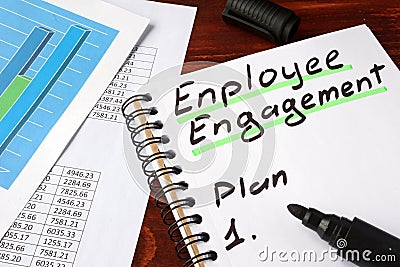 Employee engagement. Stock Photo