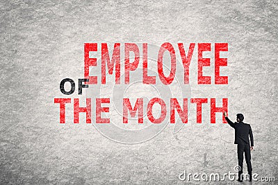 Employee of the Month Stock Photo