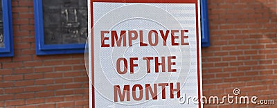 Employee of the Month Stock Photo