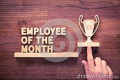 Employee of the month Stock Photo