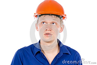 The employee tired Stock Photo