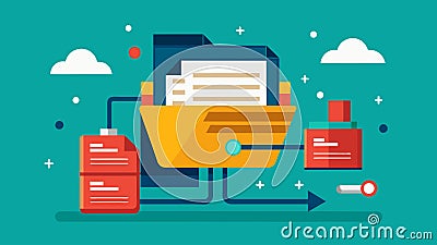 Employing data compression techniques to reduce the size of large historical files without compromising their quality or Vector Illustration