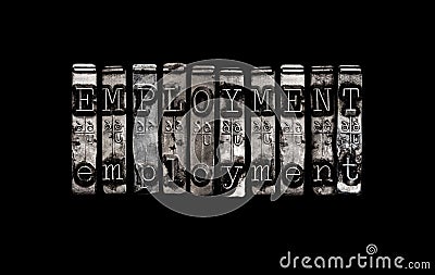 Employment concept Stock Photo