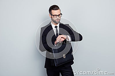 Employment executive handbag lawyer politician people style lead Stock Photo