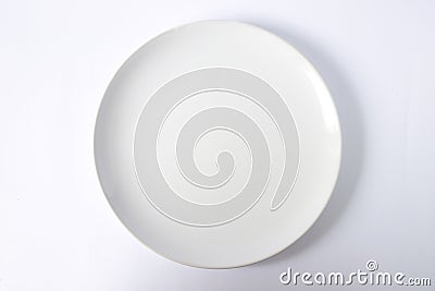 Emply plate Stock Photo