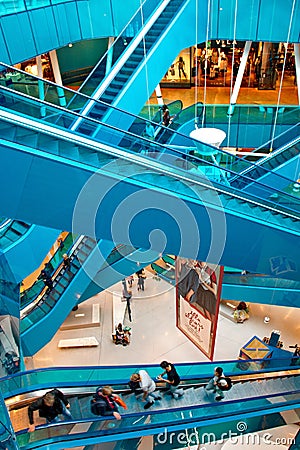 Emporia Shopping Center Editorial Stock Photo
