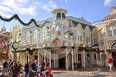 Emporium Store in Magic Kingdom, Disney Editorial Stock Photo