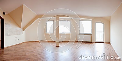 Empty apartment Stock Photo