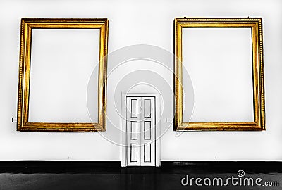 Empty Art Stock Photo