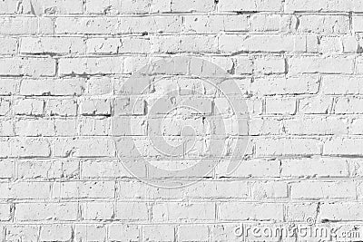 Empty background. The texture of uneven brickwork. Rows of bricks. Stock Photo