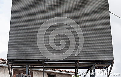 Advertising board. Stock Photo