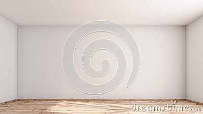 Empty bright flat interior Stock Photo