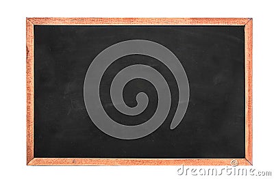 Empty Chalk board Background/Blank.Blackboard Stock Photo