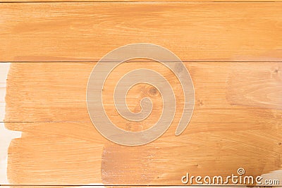 Empty covered wooden surface with dark varnish, background Stock Photo