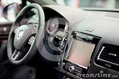 Car Navigation Stock Photo