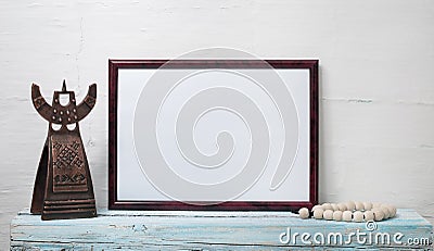 Empty frame for an inscription Stock Photo