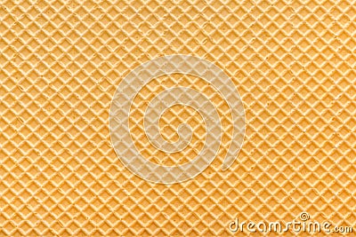 golden wafer texture, background for your design Stock Photo