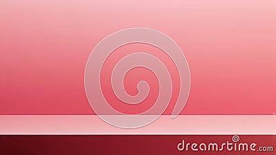Empty gradient background transitioning from bold scarlet to soft blush pink, creating a captivating and warm atmosphere Stock Photo