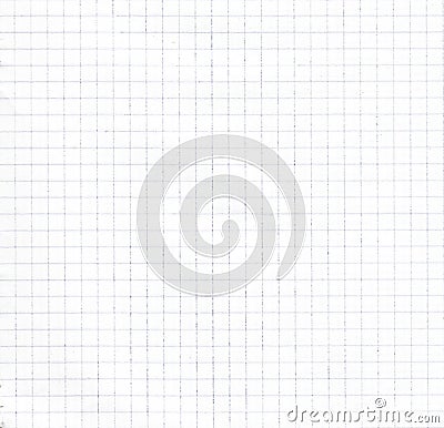 Empty graph grid scale paper Stock Photo