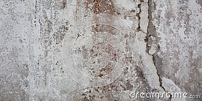 Empty gray concrete wall used dirty seamless grey background Stock Photo