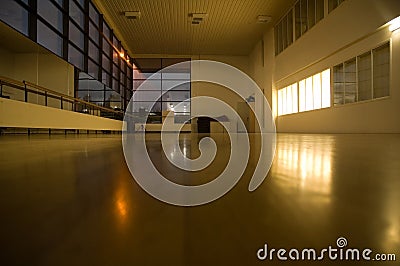 Empty Gym Stock Photo