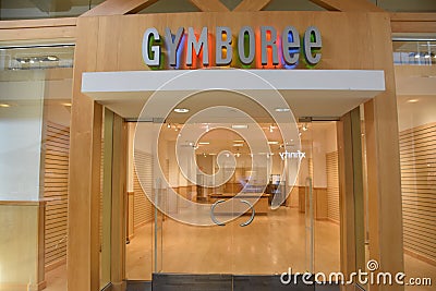Empty Gymboree store at The Galleria mall in Houston, Texas Editorial Stock Photo