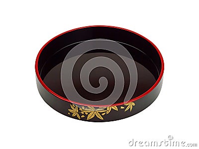 Empty japanese sushi bowl Stock Photo