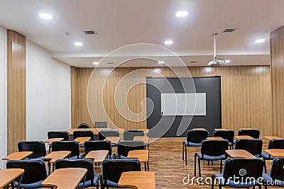 Lecture and training room Stock Photo