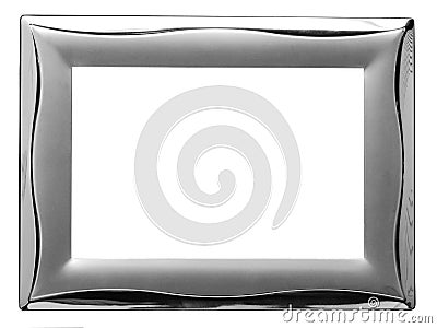 Empty metal frame Stock Photo