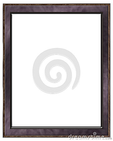 Empty modern photo frame Stock Photo