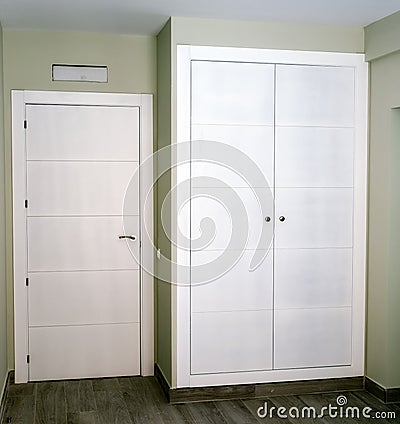 Empty modern room Stock Photo
