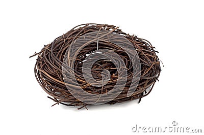 Empty Nest Stock Photo